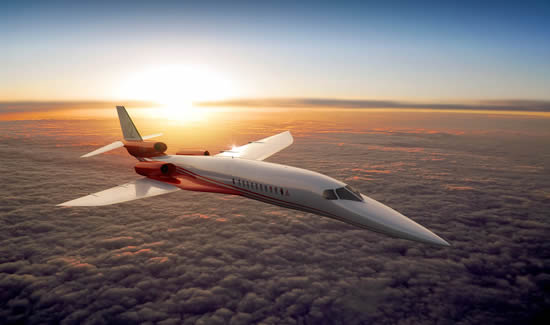 The Aerion Supersonic Business Jet, AS2.