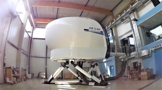 New Axis ATR 72-600 simulator ready for training
