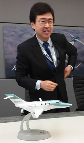 Honda Aircraft Company President and CEO Michimasa Fujino