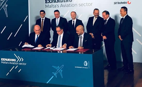 SR Technics expands presence at Malta International with modern new hangar