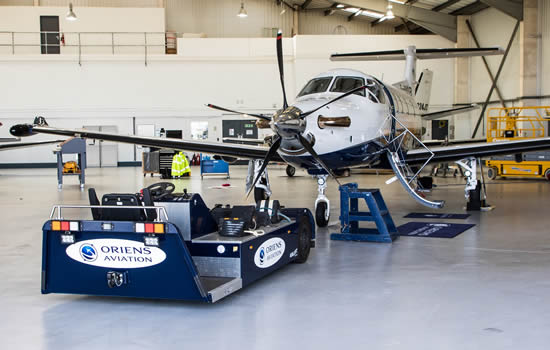 Oriens Aviation now supporting 12 PC-12s at its Authorised Pilatus Service Centre