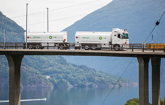 Air BP Biofuel, Bergen, Norway.