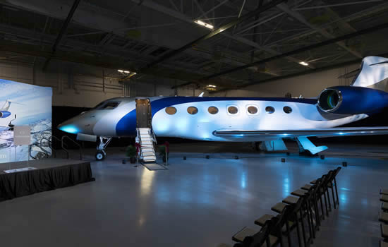Gulfstream delivered the first all-new Gulfstream G500 on September 27th.