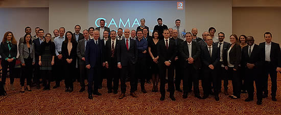 The GAMA eVTOL Subcommittee with EASA management and experts, led by EASA Certification Director Trevor Woods, in Cologne.