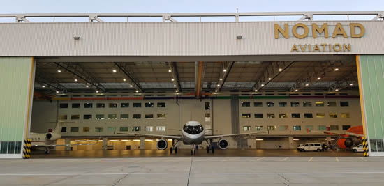 Nomad Aviation Hangar, Basel.