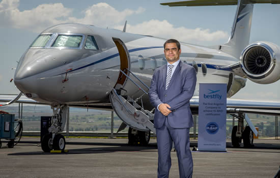 Nuno Pereira, CEO of Bestfly proud to be first business aviation company in Angola to achieve IS-BAO Stage 2