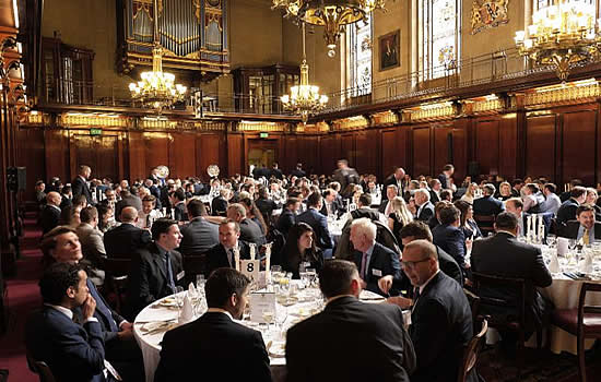 The BACA Spring Lunch at Merchant Taylors Hall, London.