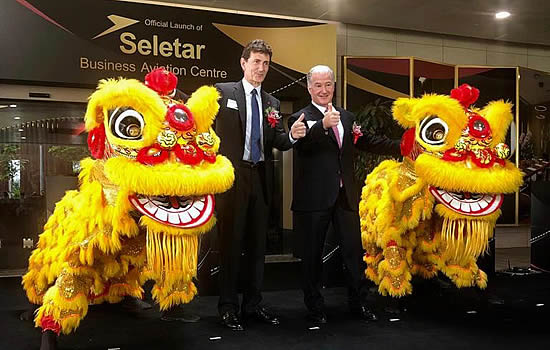 Universal Aviation Singapore celebrates inauguration of new Seletar Business Aviation Centre