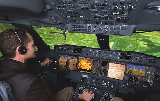 FlightSafety introduces specialised G650 steep approach course for London City Airport