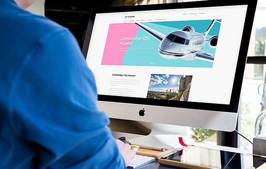 Cambridge City Airport's new website will drive growth