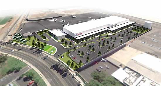 Jet Aviation opens new Van Nuys FBO and hangar facility