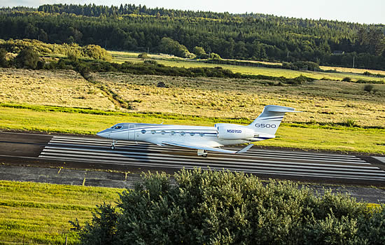 Gulfstream begins G500 deliveries in Europe