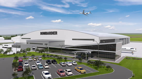 Bombardier doubles its service centre footprint at London Biggin Hill