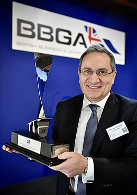 Marwan Khalek is this year’s recipient of the British Business Aviation Association’s prestigious Michael Wheatley Award for Outstanding Services to the general aviation industry.