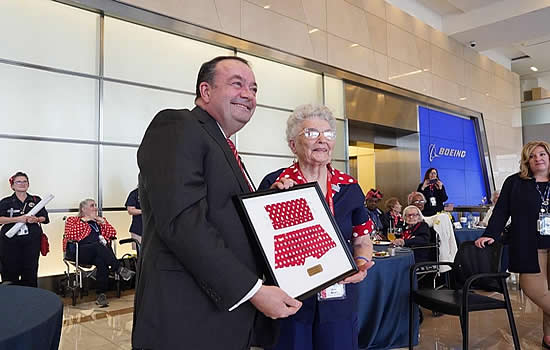 Rosie The Riveters' Take Part In Honor Flight | BlueSky News