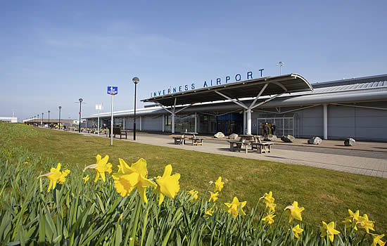 Inverness Airport.