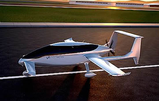 A computer-generated image of the Cassio 330, which will be VoltAero’s first Cassio-family aircraft to enter production.
