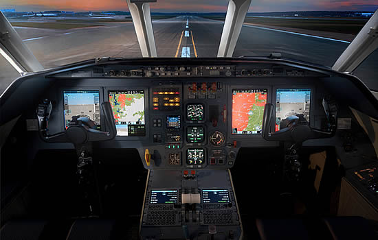 Trimec Aviation receives STC for Falcon 2000/EX with Universal Avionics InSight Flight Display upgrade