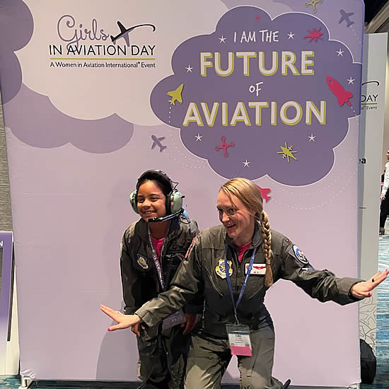 WAI2024 - Girls in Aviation Day Orlando. Photot: WAI - Jennifer Moore.