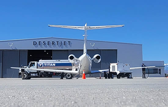 Desert Jet partners with TITAN to offer SAF at its Jacqueline Cochran Regional Airport FBO