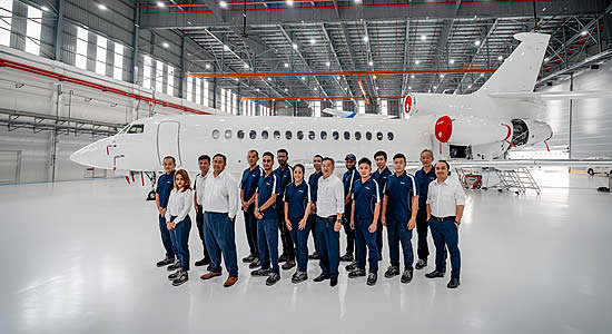 Dassault expands global MRO footprint with new ExecuJet facility in Kuala Lumpur