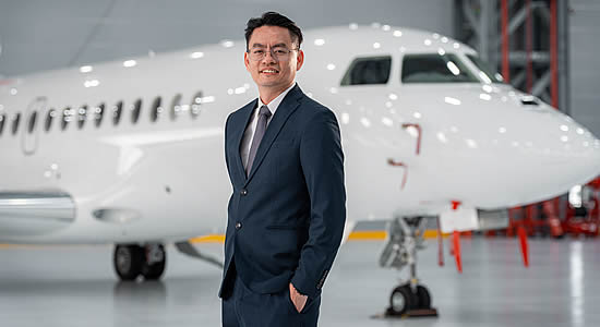 Ivan Lim, Regional VP Asia at ExecuJet MRO Services.