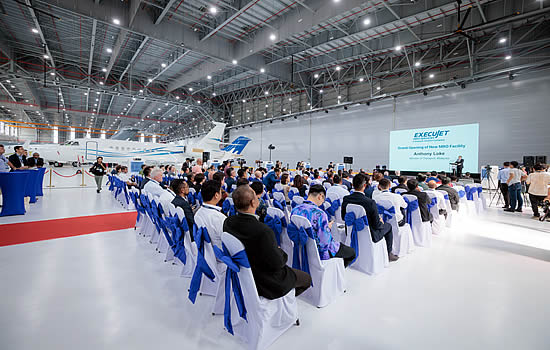 ExecuJet MRO Services celebrates opening of Malaysia’s largest bizav MRO facility