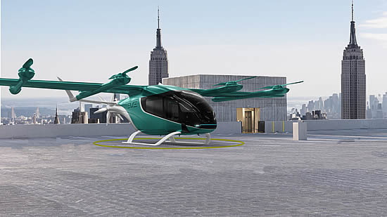 Eve names suppliers for eVTOL windows, doors and fuselage components