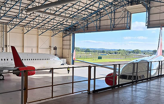 Caerdav has extensively remodelled one of its two hangars to house an additional Boeing 737 or Airbus A320, creating a third line that will increase maintenance capacity by 50%.