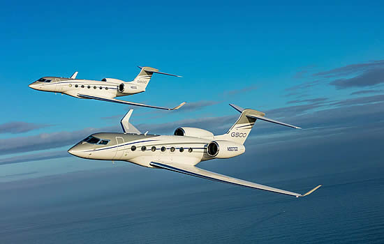 Gulfstream G500 and G600 each exceed 100,000 flight hours