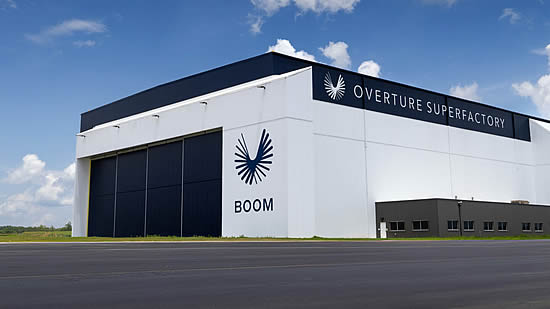 Boom completes construction of Overture Superfactory