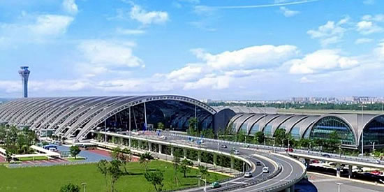 Chengdu Shuangliu International Airport.