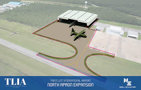 Long-term plans and major expansion at Trent Lott Intl Airport announced