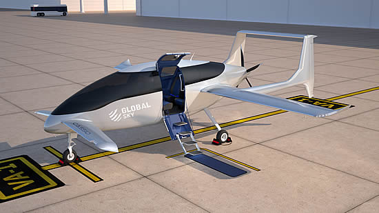 Global Sky becomes a candidate launch customer for VoltAero’s electric-hybrid Cassio in Southeast Asia with a 15-aircraft pre-order.