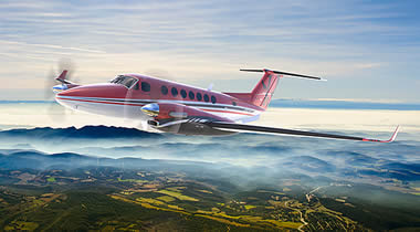Beechcraft King Air special “Crimson Edition” unveiled in honor of 60th anniversary