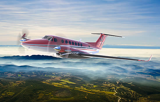 Beechcraft King Air special “Crimson Edition” unveiled in honor of 60th anniversary