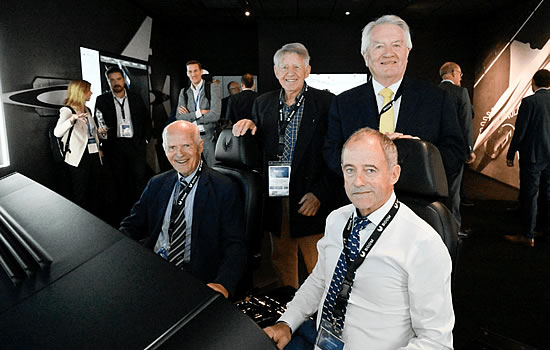 Former Concorde Pilots test Overture’s flight deck