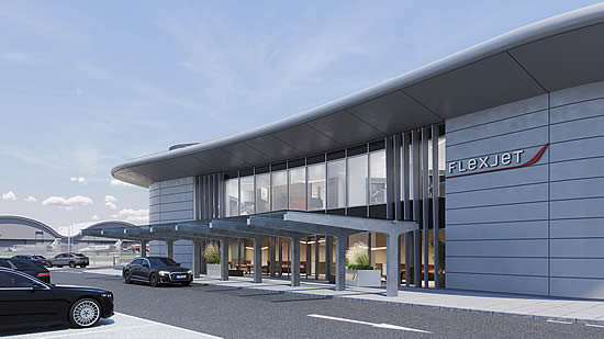 Flexjet continues European expansion with new private terminal at Farnborough Airport