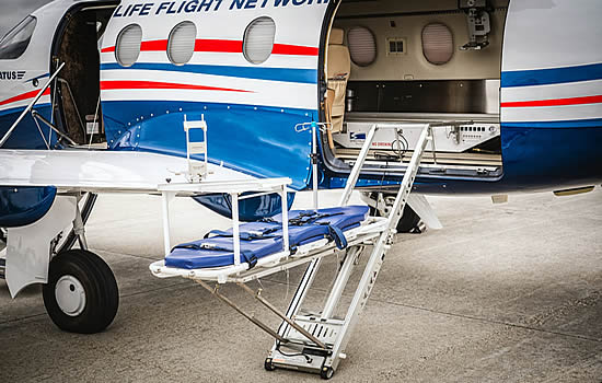 Life Flight and Spectrum Aeromed elevate patient care with installation of liquid oxygen in Pilatus PC-12