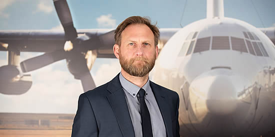 Ben Dinsdale, Air Charter Service’s Director for Government and Humanitarian Services