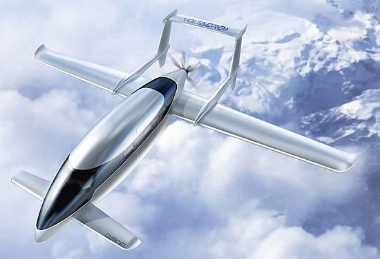 Cassio electric-hybrid airplane