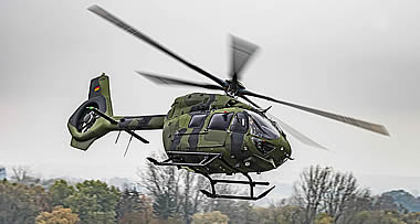 Airbus delivers first of up to 82 H145M helicopters to the German Armed Forces