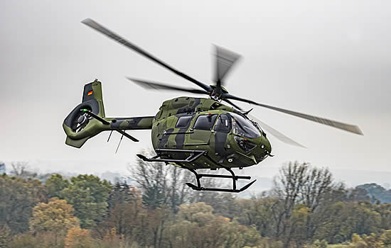 Airbus delivers first of up to 82 H145M helicopters to the German Armed Forces