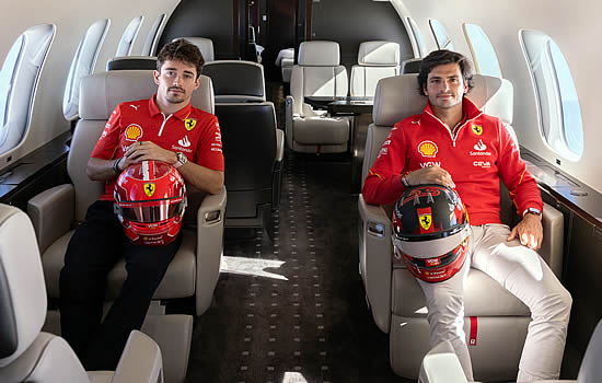 Charles Leclerc and Carlos Sainz.