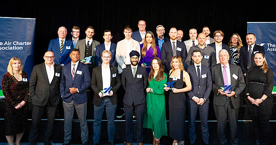 The Air Charter Association announces Air Charter Excellence Awards Winners 2024