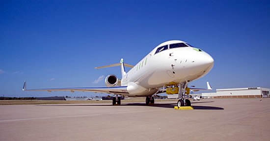 The Bombardier Global 6500 aircraft delivered to the US Army in support of the HADES program.