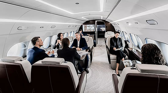 Gogo | Satcom Direct and Airbus to develop end-to-end cabin connectivity experiences Airbus Corporate Jet operators.