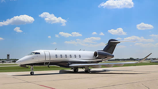 Bombardier Challenger 350.