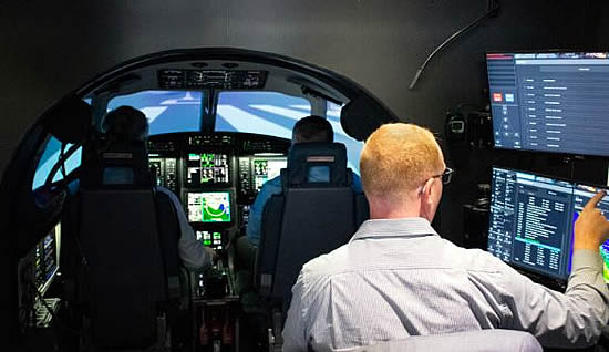 PlaneSense launches world’s first Pilatus PC-12 NGX Level D Full Motion FlightSim