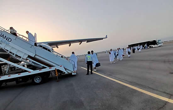 UAS supports global Hajj operations across three continents UAS supports global Hajj operations across three continents